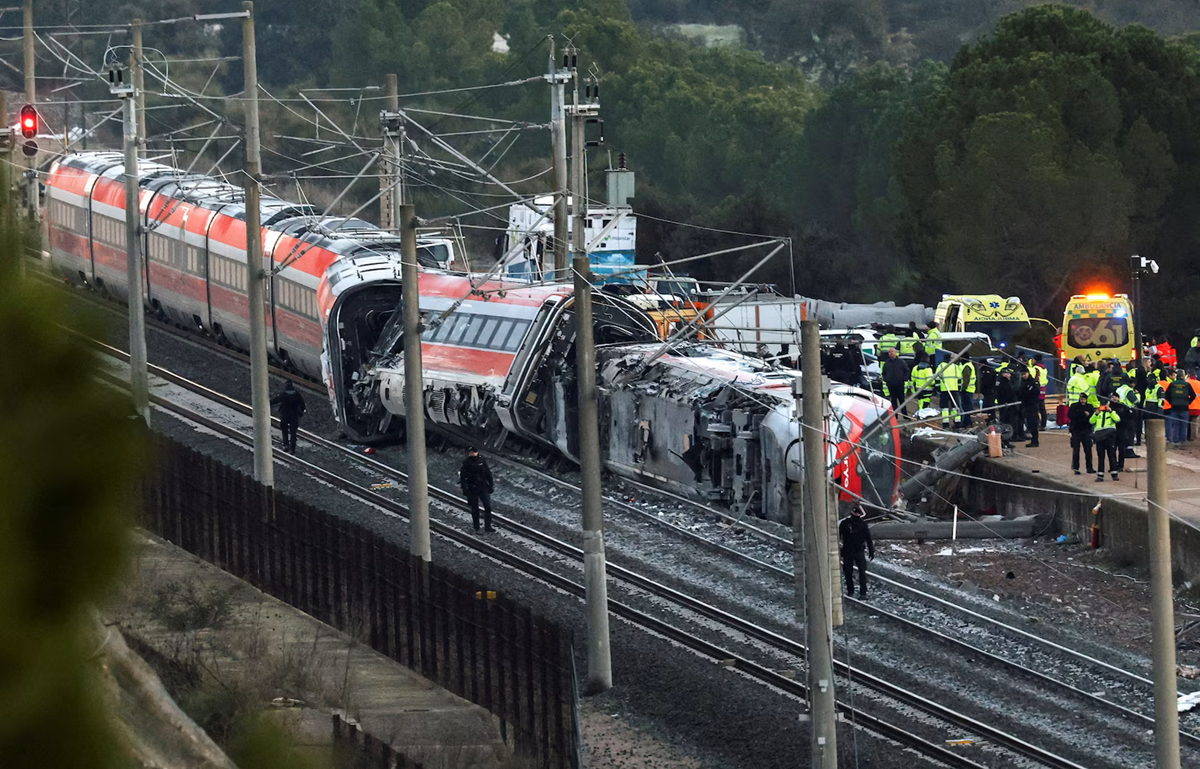 Tabrakan Kereta Cepat di Spanyol, 40 Orang Tewas dan Ratusan Korban Luka-luka