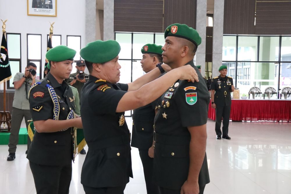 Pangdam XIX Tuanku Tambusai Pimpin Sertijab Danrem 031 Wira Bima di Pekanbaru