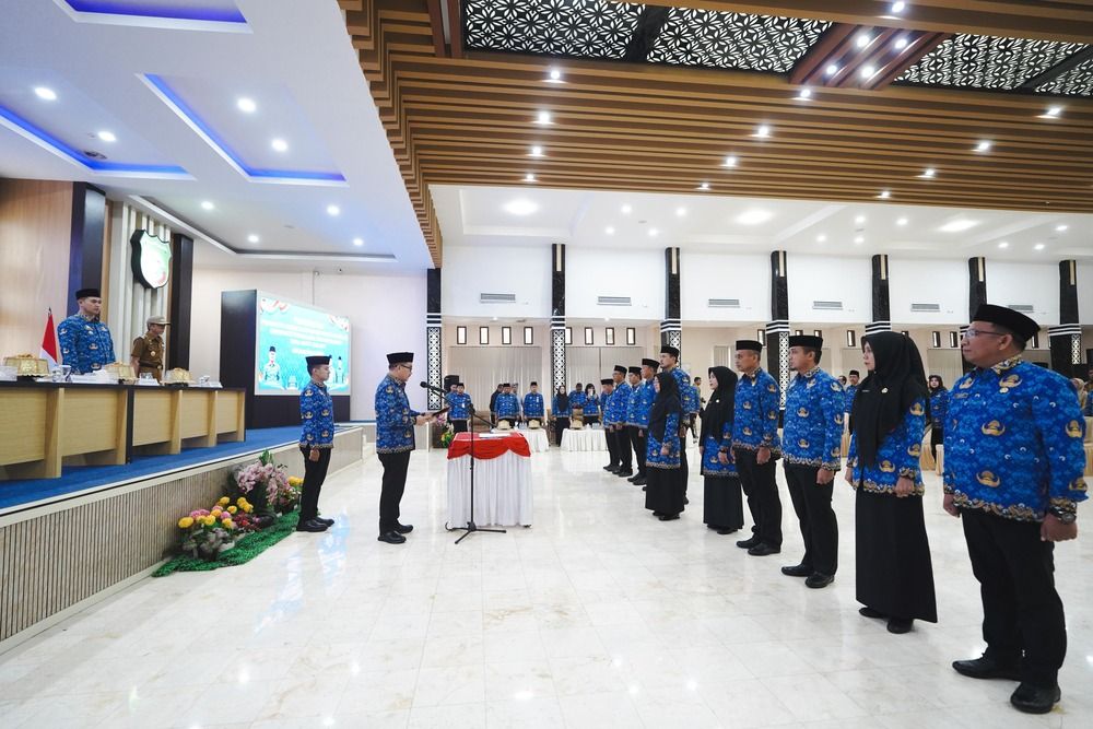 Jufri Rahman Kukuhkan PAW KORPRI Pangkep, Dorong ASN Lebih Profesional dan Solid
