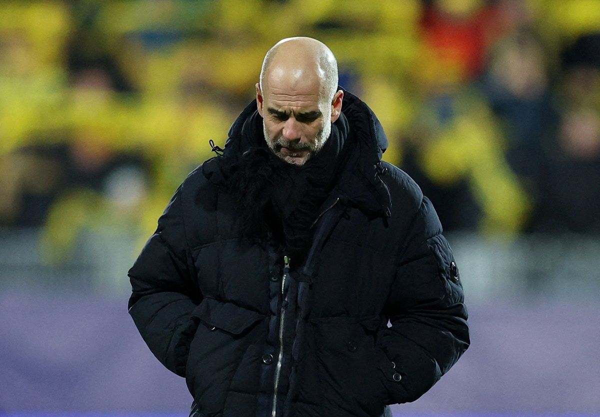 Manchester City Telan 2 Kekalahan Beruntun, Pep Guardiola Mulai Was-was