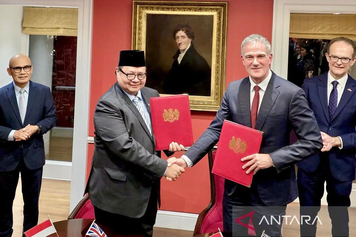 Indonesia dan Inggris Teken Economic Growth Partnership, Perkuat Kerja Sama Ekonomi Strategis