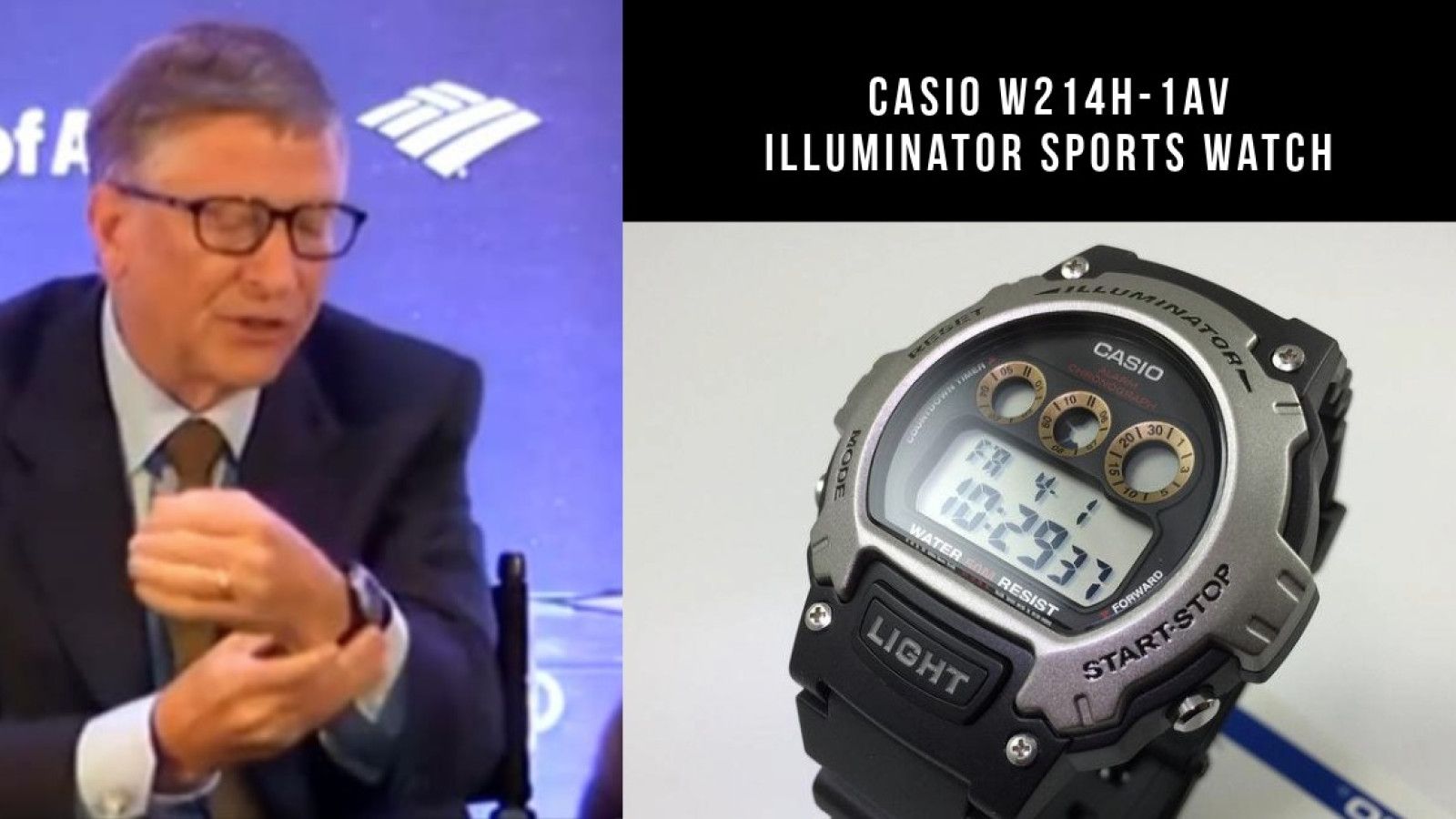 Bill Gates Tunjukkan Gaya Sederhana dengan Jam Tangan Terjangkau