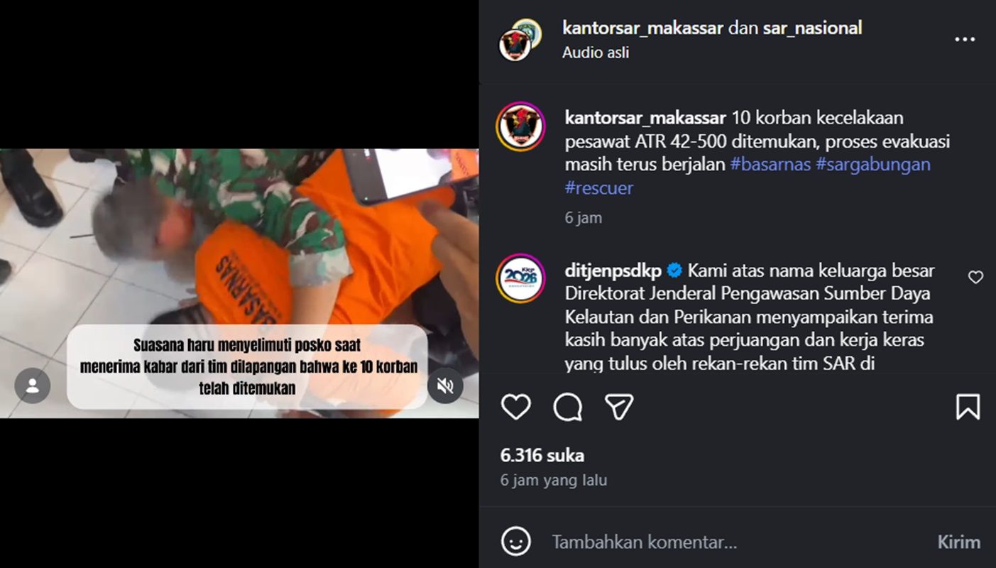 Semua Korban Kecelakaan Pesawat ATR 42-500 Telah Ditemukan: Momen Haru pun Tersaji!
