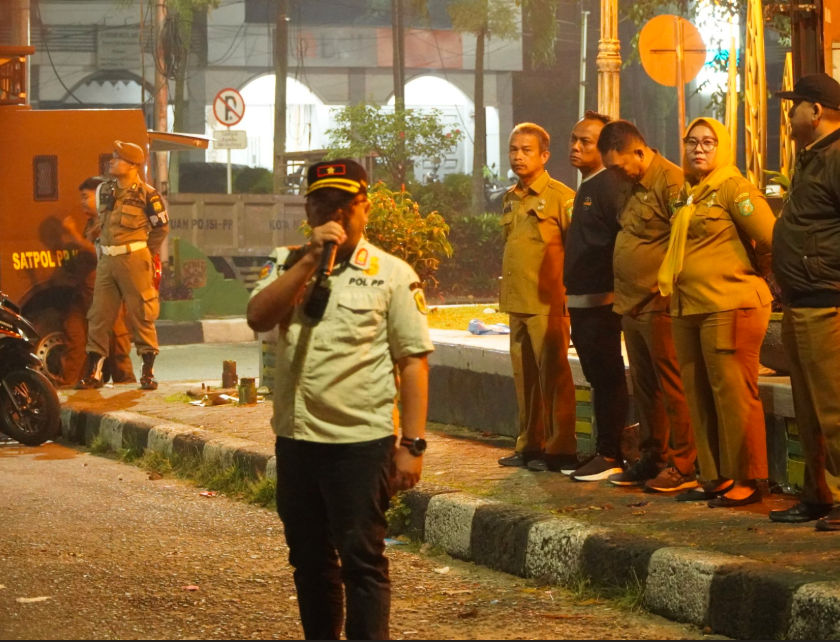 Jaga Ketertiban dan Estetika, Pemko Medan Tertibkan PKL Pasar Simpang Limun