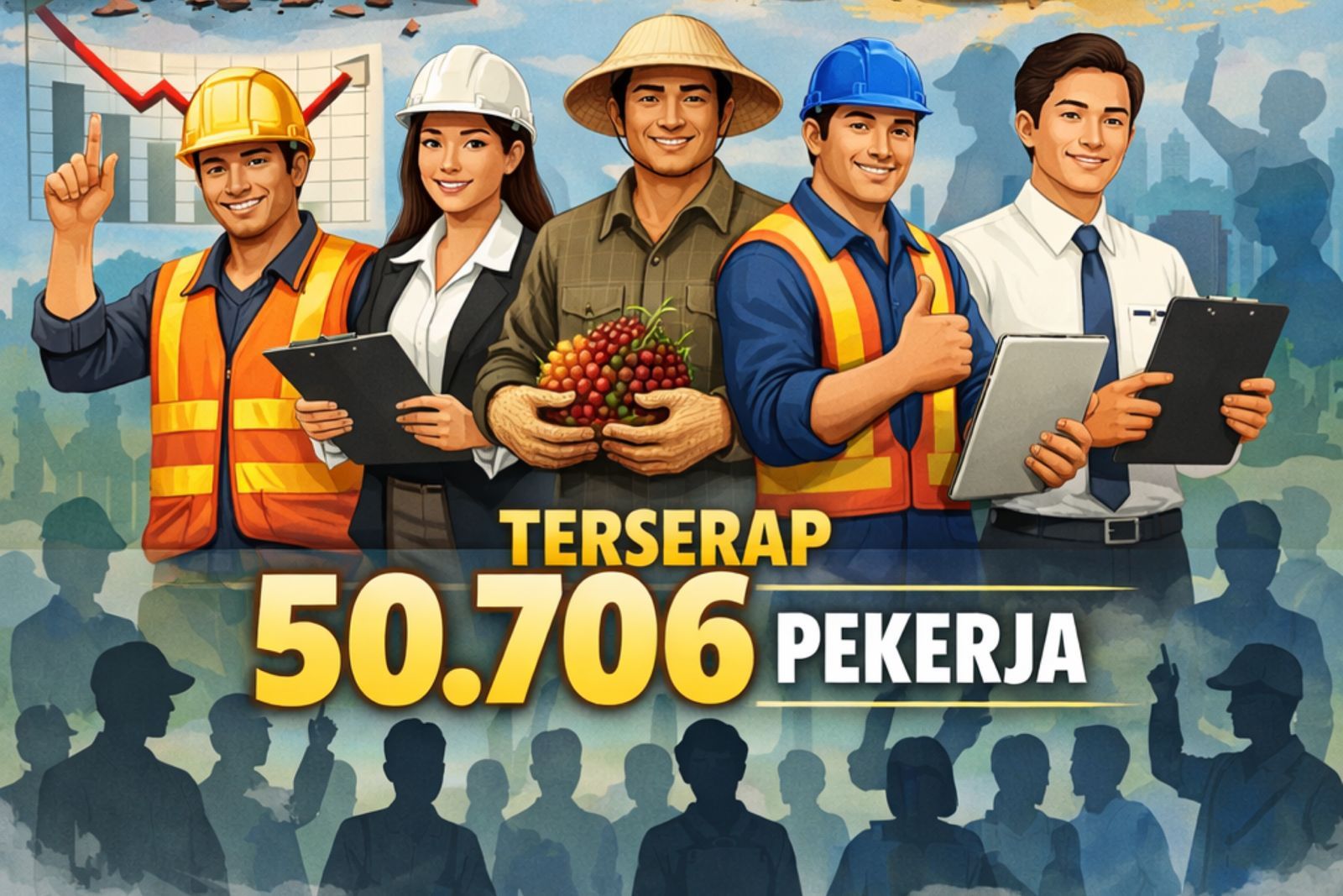 Tekan Angka Pengangguran, Investasi Rp70,4 Triliun di Kaltim Serap 50.706 Pekerja