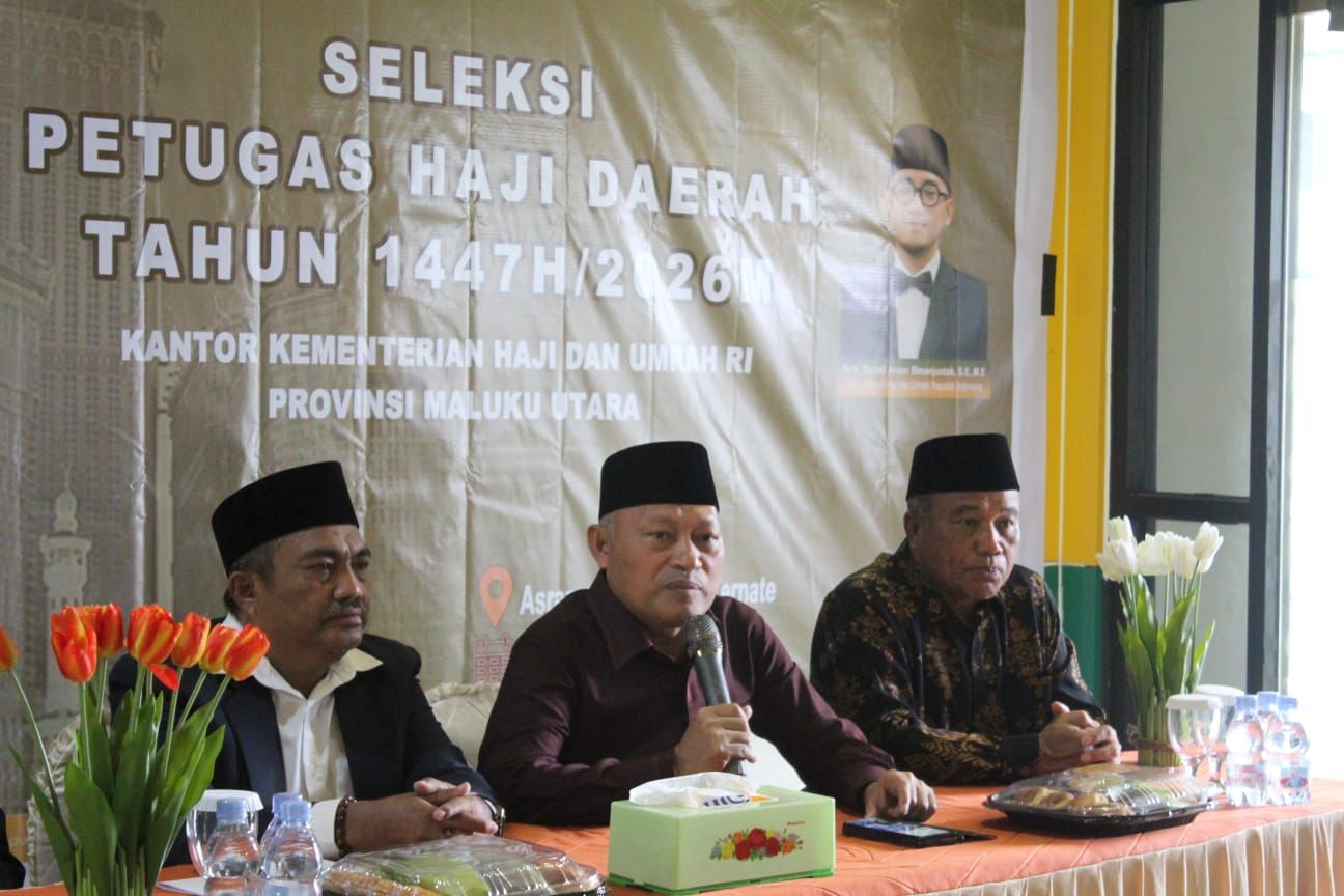 Seleksi Petugas Haji Malut, Wagub Sarbin Ingatkan: Layani Jemaah dengan Sepenuh Hati