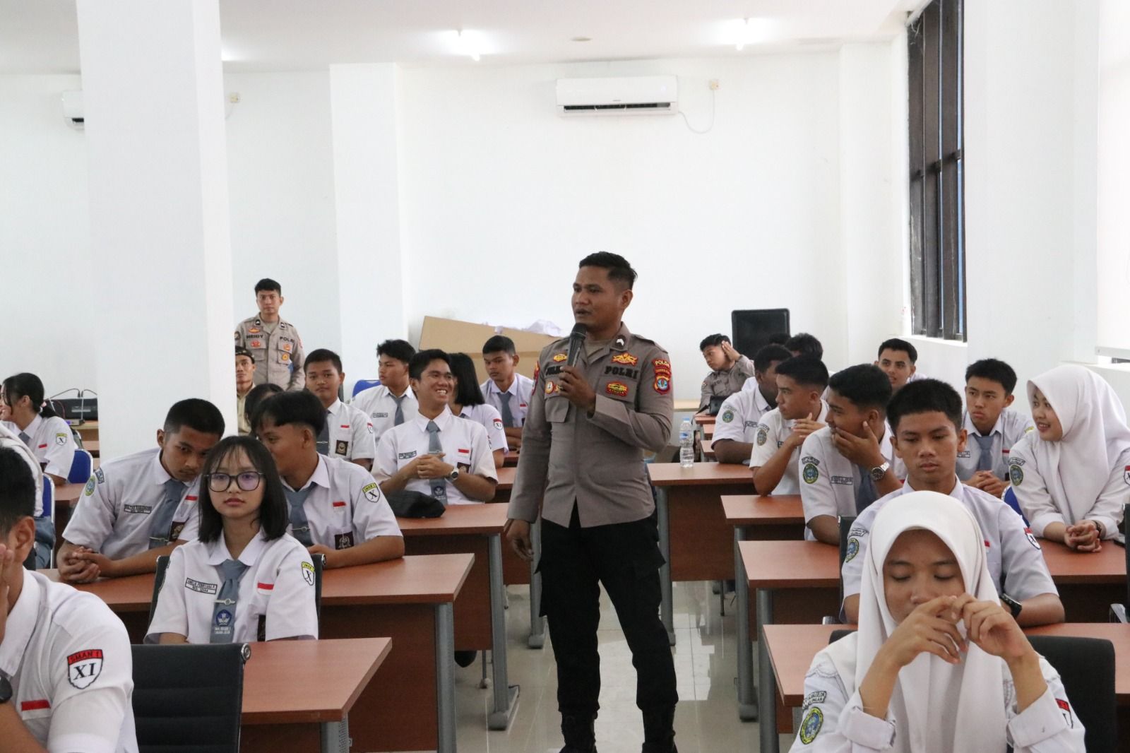 Police Goes To School, Ditbinmas Polda Kaltara Ajak Pelajar Mitra Kamtibmas