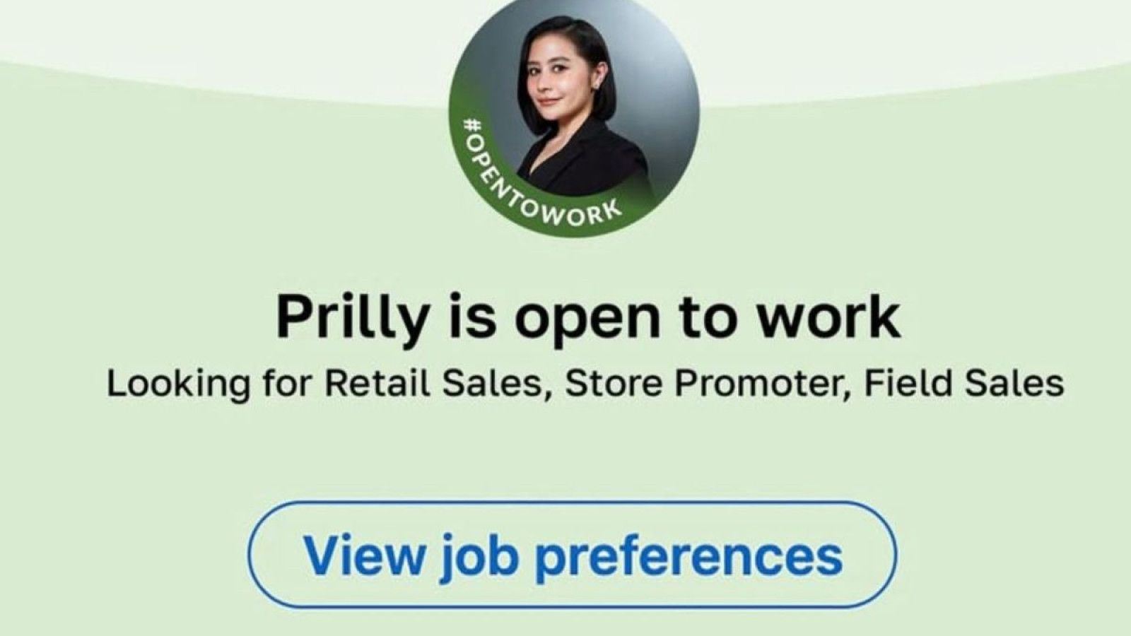 Prilly Latuconsina Menyongsong Peluang Baru Setelah Berpisah dari Sinemaku Pictures