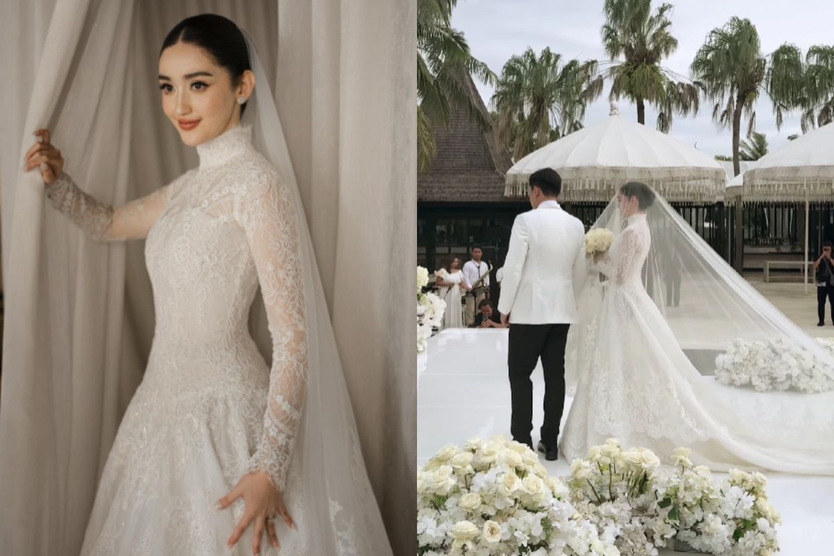 Detail Gaun Pengantin Ranty Maria Karya Hian Tjen yang Elegan dan Penuh Makna