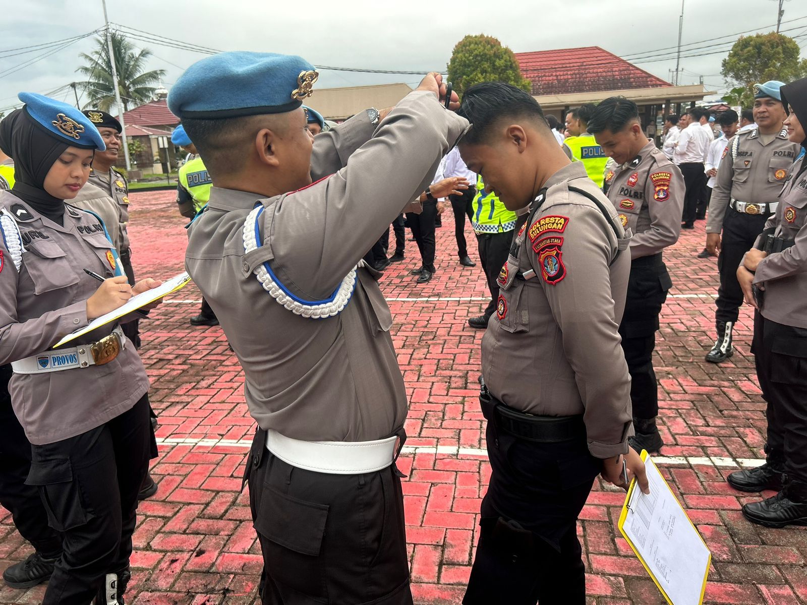 Personel Polresta Bulungan Dioperasi Gaktibplin oleh Propam Polda Kaltara
