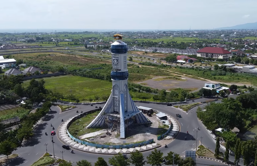 Monumen Tugu Mataram Metro, Ikon Modern Kota Mataram yang Jadi Perhatian Publik