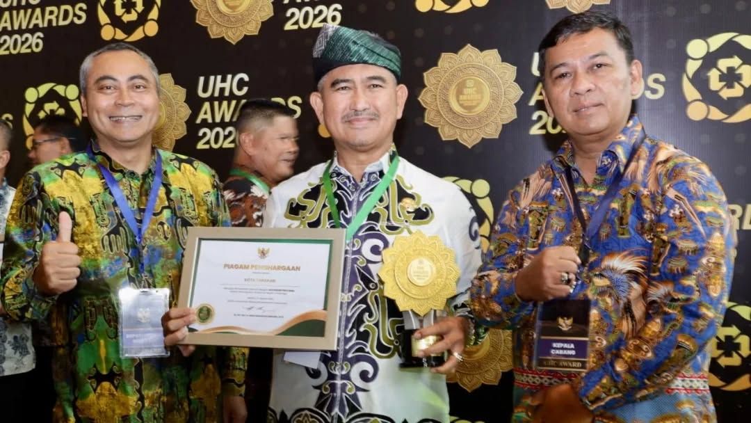 Komitmen Layanan Kesehatan, Pemkot Tarakan Sabet Penghargaan UHC Pratama