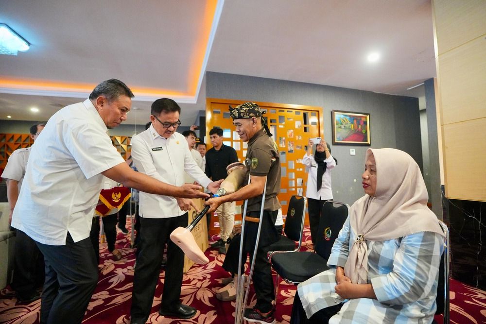 Pemprov Sulsel Salurkan Alat Bantu bagi Disabilitas, Dorong Kemandirian Difabel di Empat Daerah