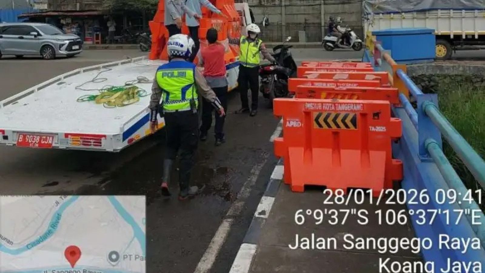 Penutupan Jalan KS Tubun di Tangerang Selama Proses Syuting Film Internasional