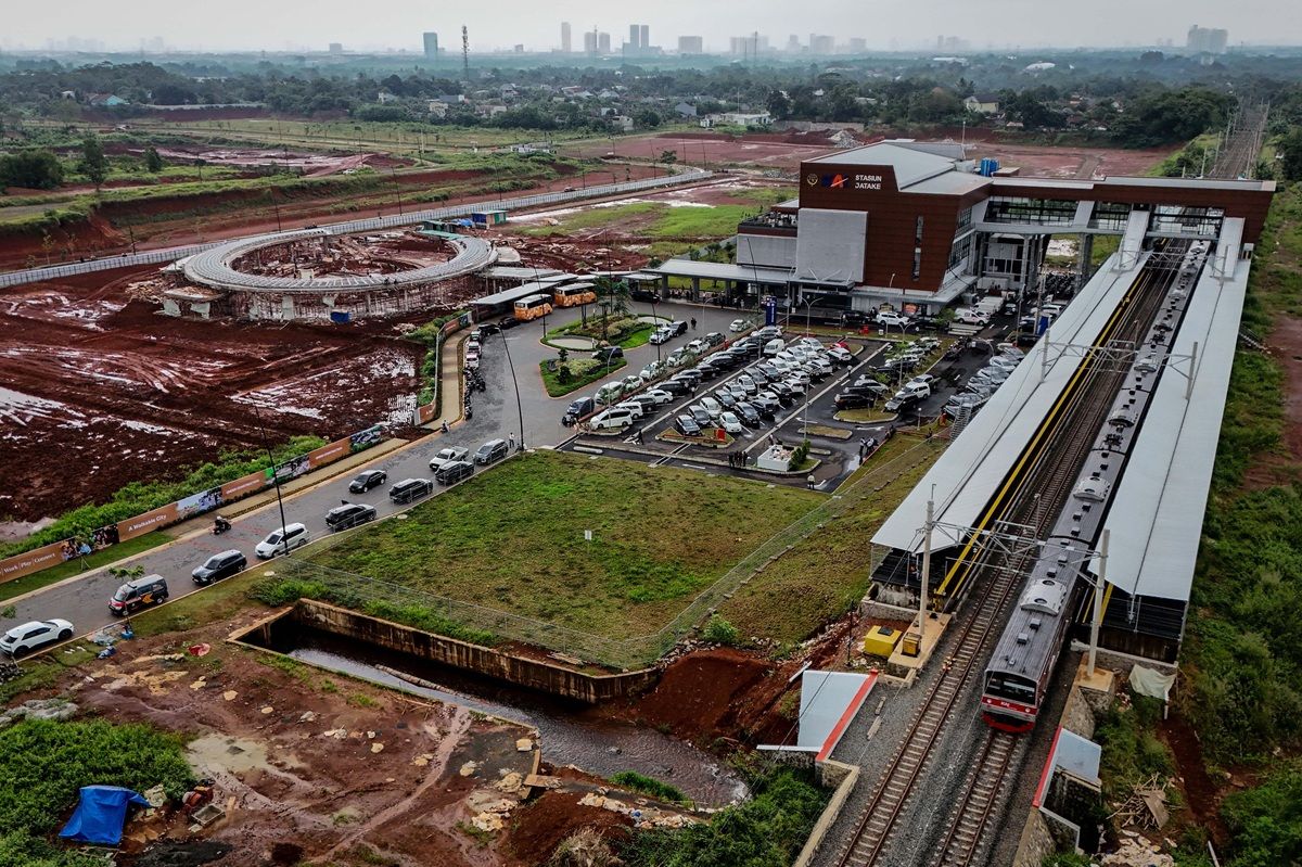 Stasiun KRL Jatake Tangerang Diresmikan, Ini Rute Lengkapnya!