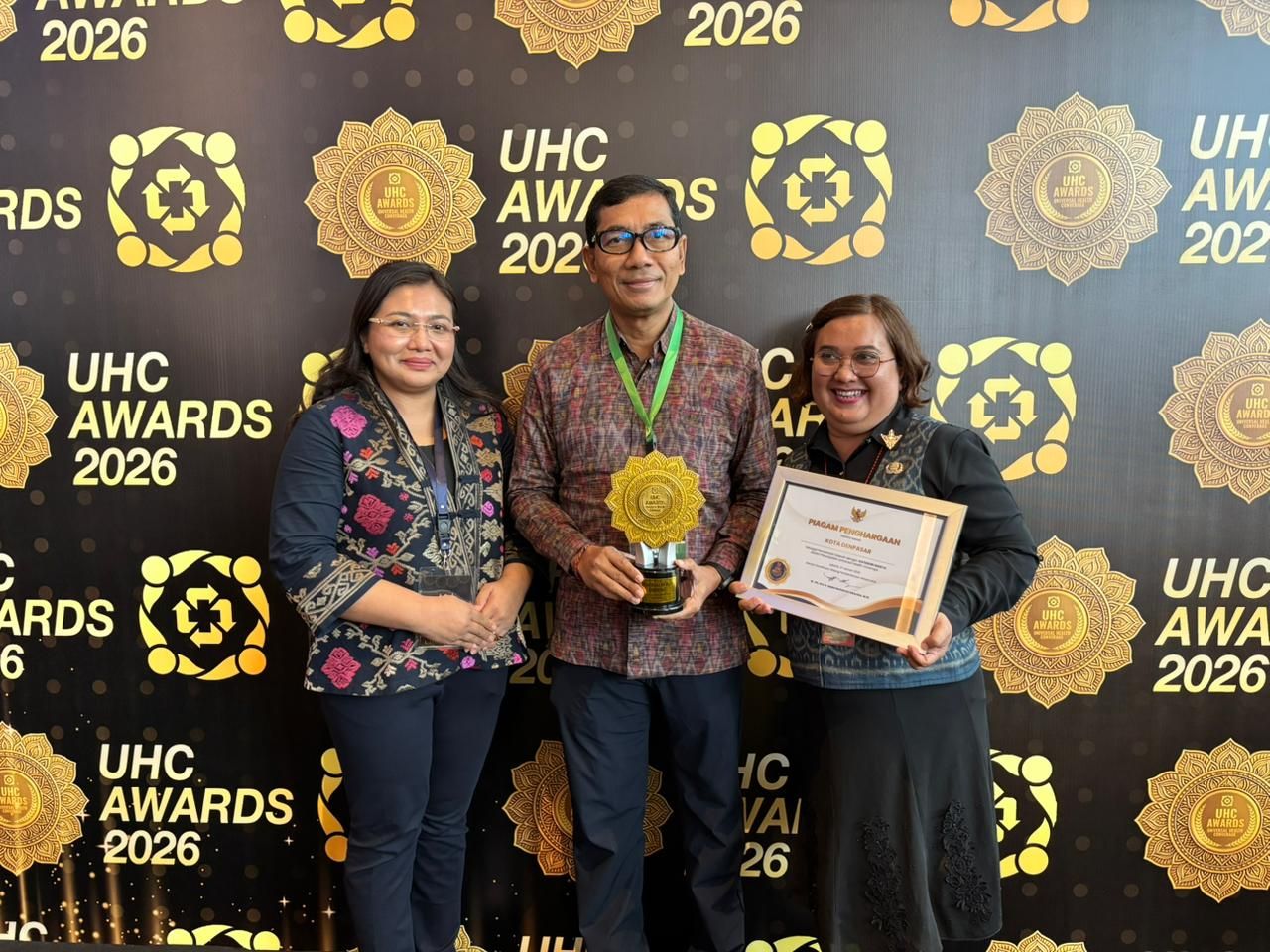 Pemkot Denpasar Raih Penghargaan UHC 2026, Bukti Akses Kesehatan Makin Merata