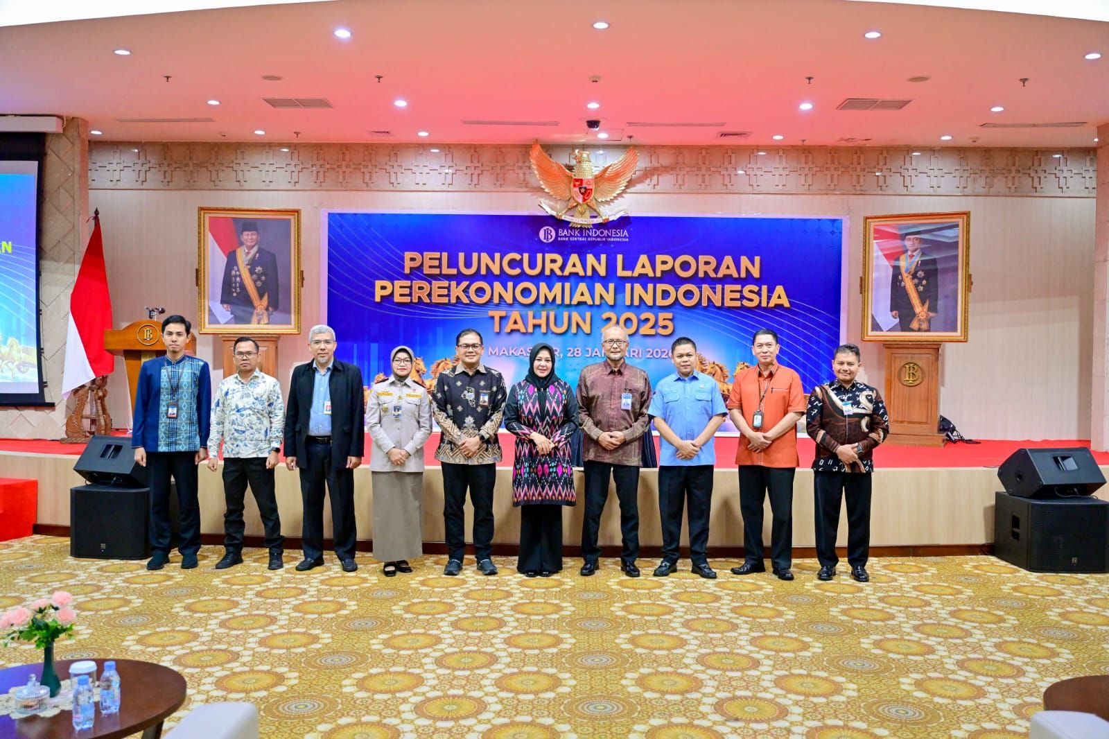 Wagub Sulsel Hadiri Peluncuran LPI 2025, Dorong Ekonomi Daerah Lebih Tangguh