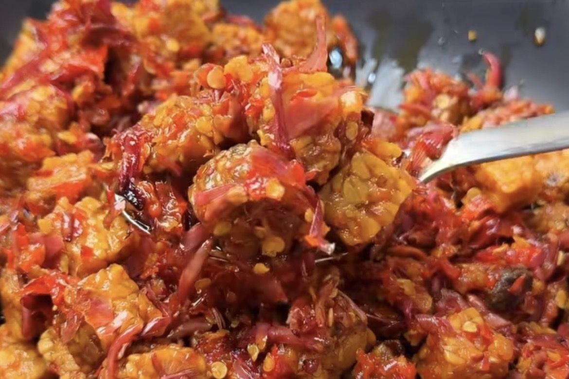 Resep Tempe Goreng Sambal Kecombrang, Pedas Wangi yang Auto Bikin Nagih