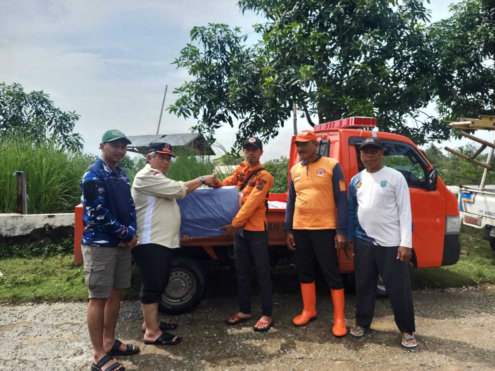 Penyaluran Bantuan Banjir di Muaragembong Dikawal Terkoordinasi