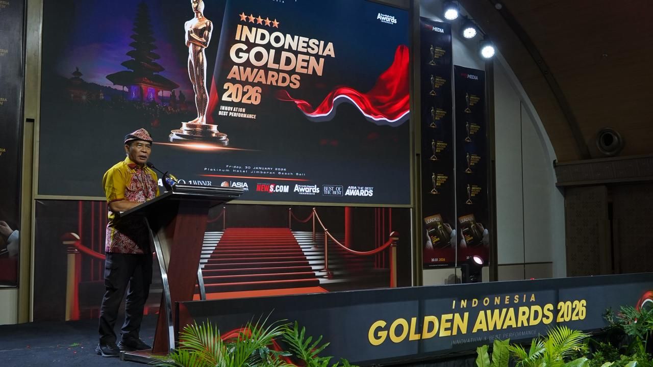 Gubernur Kaltara Zainal Paliwang Raih Penghargaan The Best Governor 2026