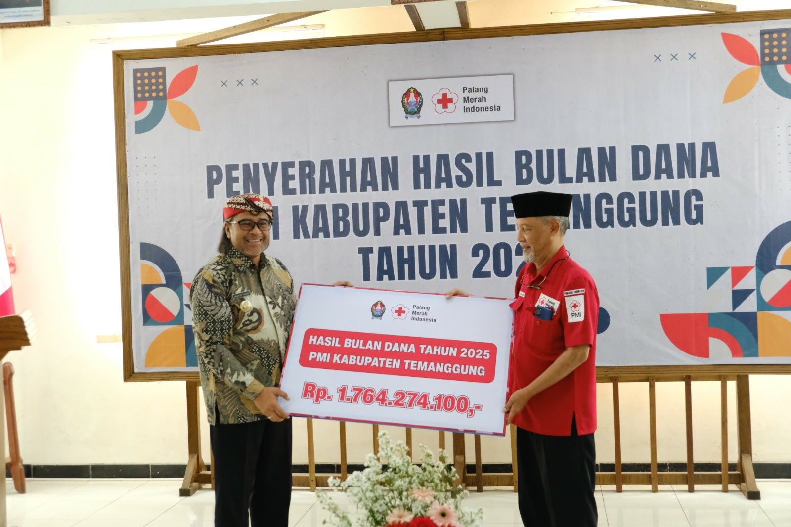 Bupati Temanggung Ikuti Acara Penutupan Penggalangan Dana PMI, dan Pastikan Dana Tersalurkan dengan Tepat Sasaran