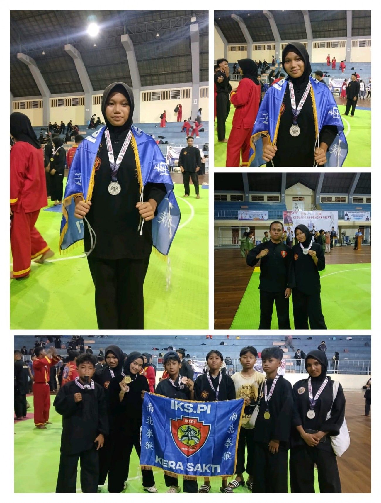 Siswi MAN 2 Maluku Tengah Raih Medali Perak di Kejuaraan Pencak Silat Bupati CUP I