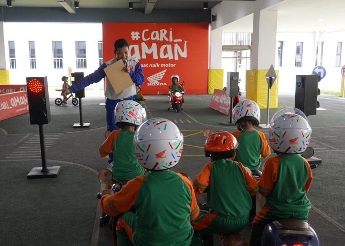 Inovasi Safety Riding Astra Honda Motor Bikin Indonesia Diakui di Ajang Internasional