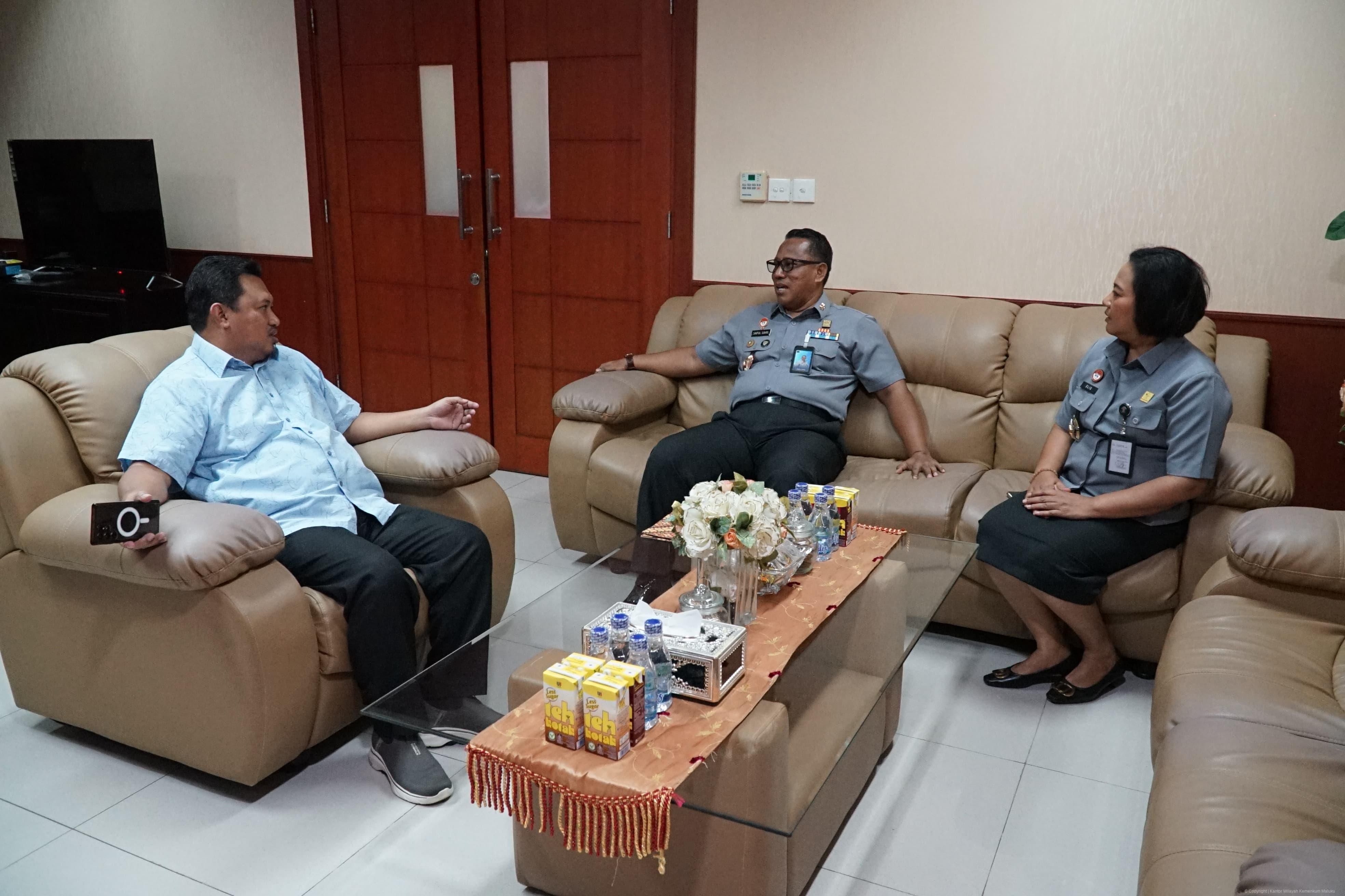 Kemenkum Maluku dan DPRD Perkuat Kolaborasi Tata Kelola Hukum Daerah