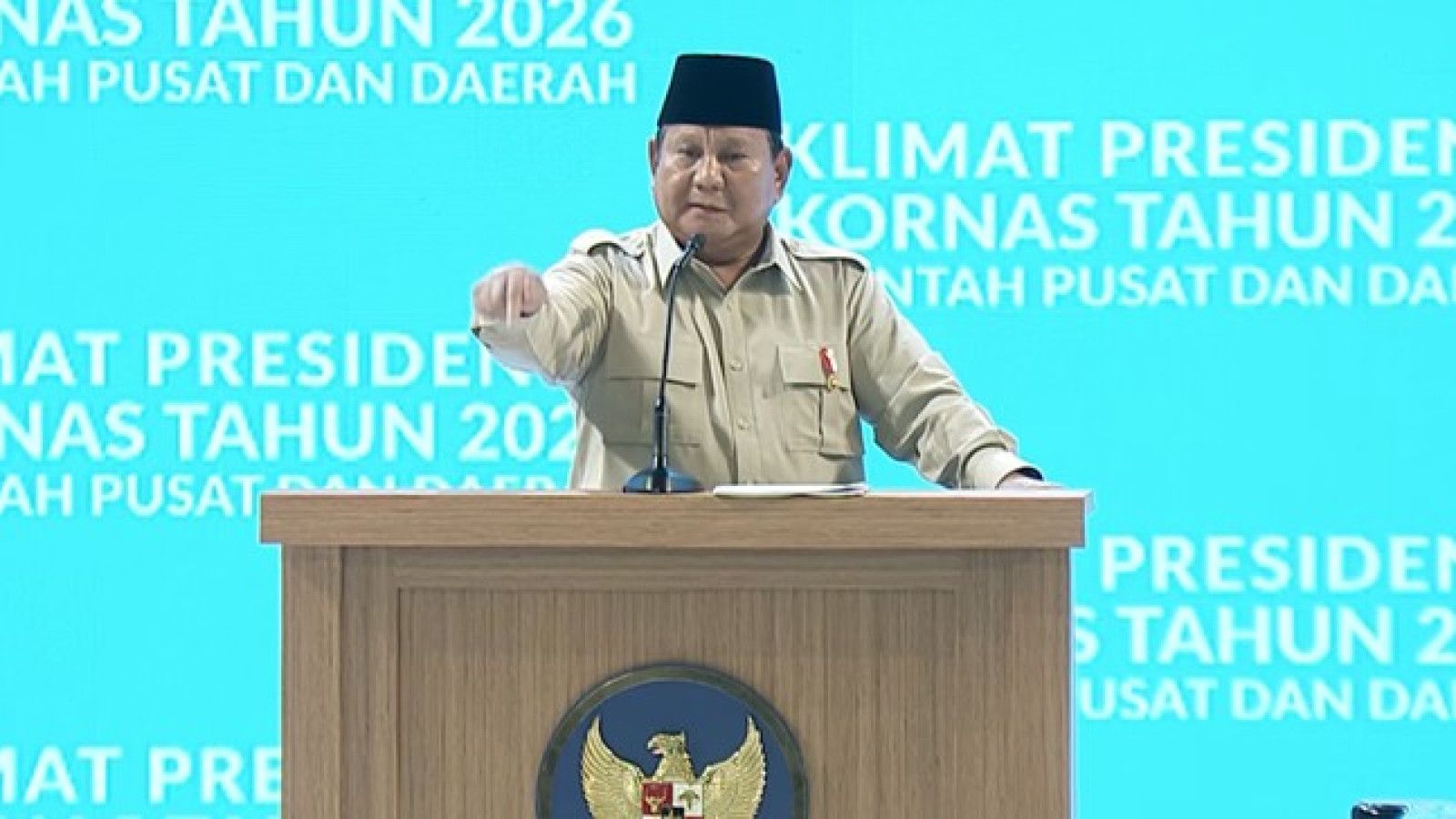 Prabowo Sebut Bukti Keterlibatan Asing dalam Demonstrasi di Indonesia