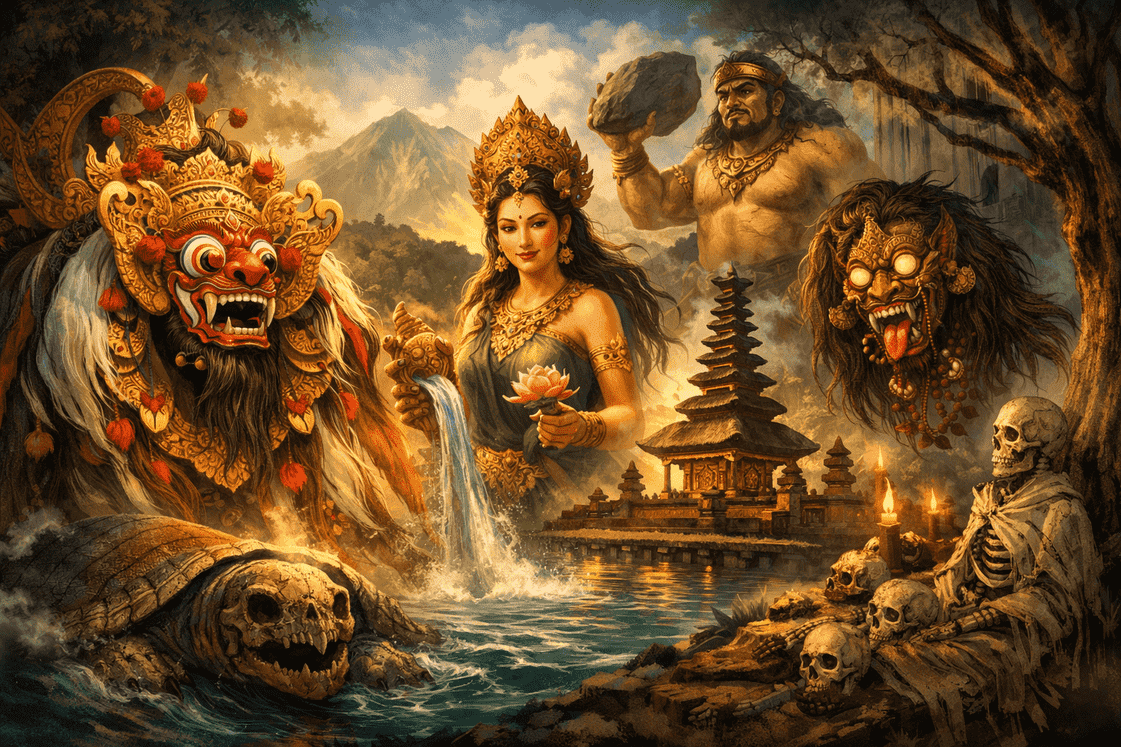 Mitos dan Legenda Bali, Warisan Cerita dan Makna Budaya yang Hidup dari Masa ke Masa