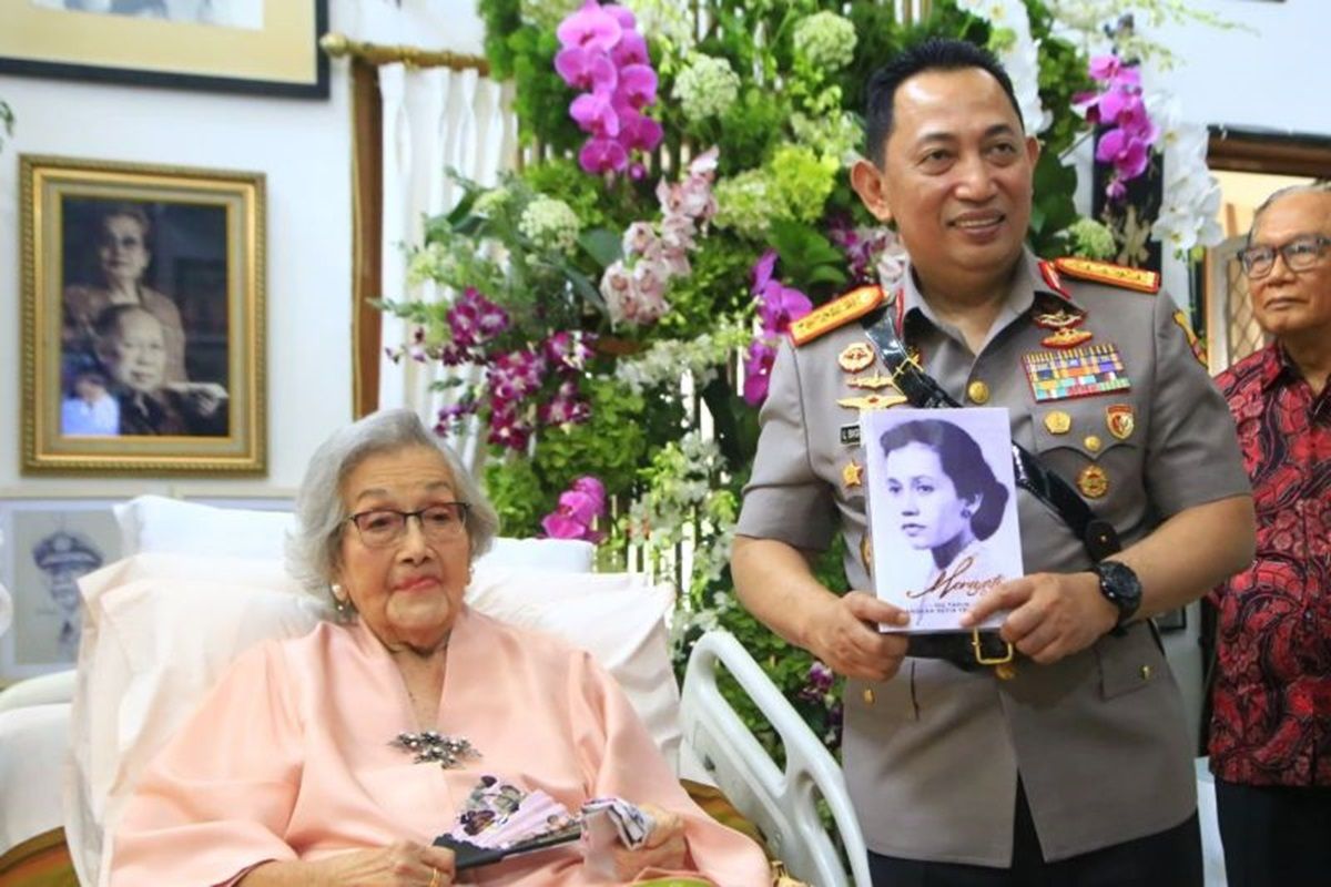 Istri Jenderal Hoegeng, Meriyati Hoegeng, Meninggal Dunia pada Usia 100 Tahun