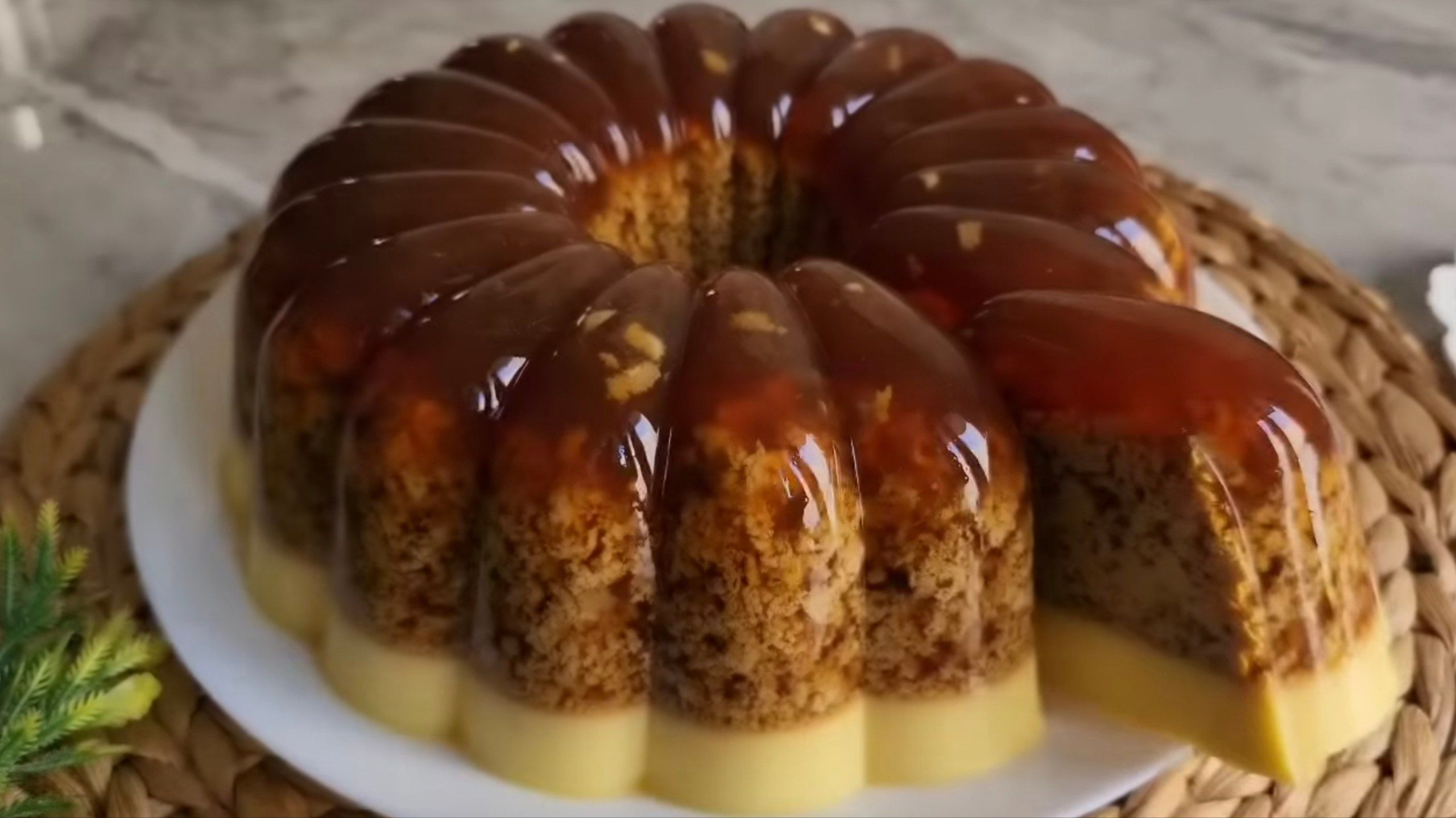 Resep Puding Lumut Gula Merah yang Manis dan Kenyal