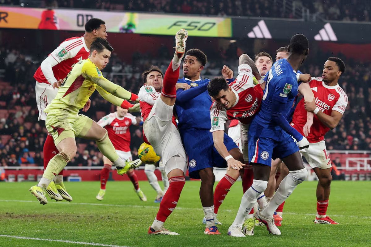Kata-kata Declan Rice usai Arsenal Pastikan Lolos ke Final Carabao Cup