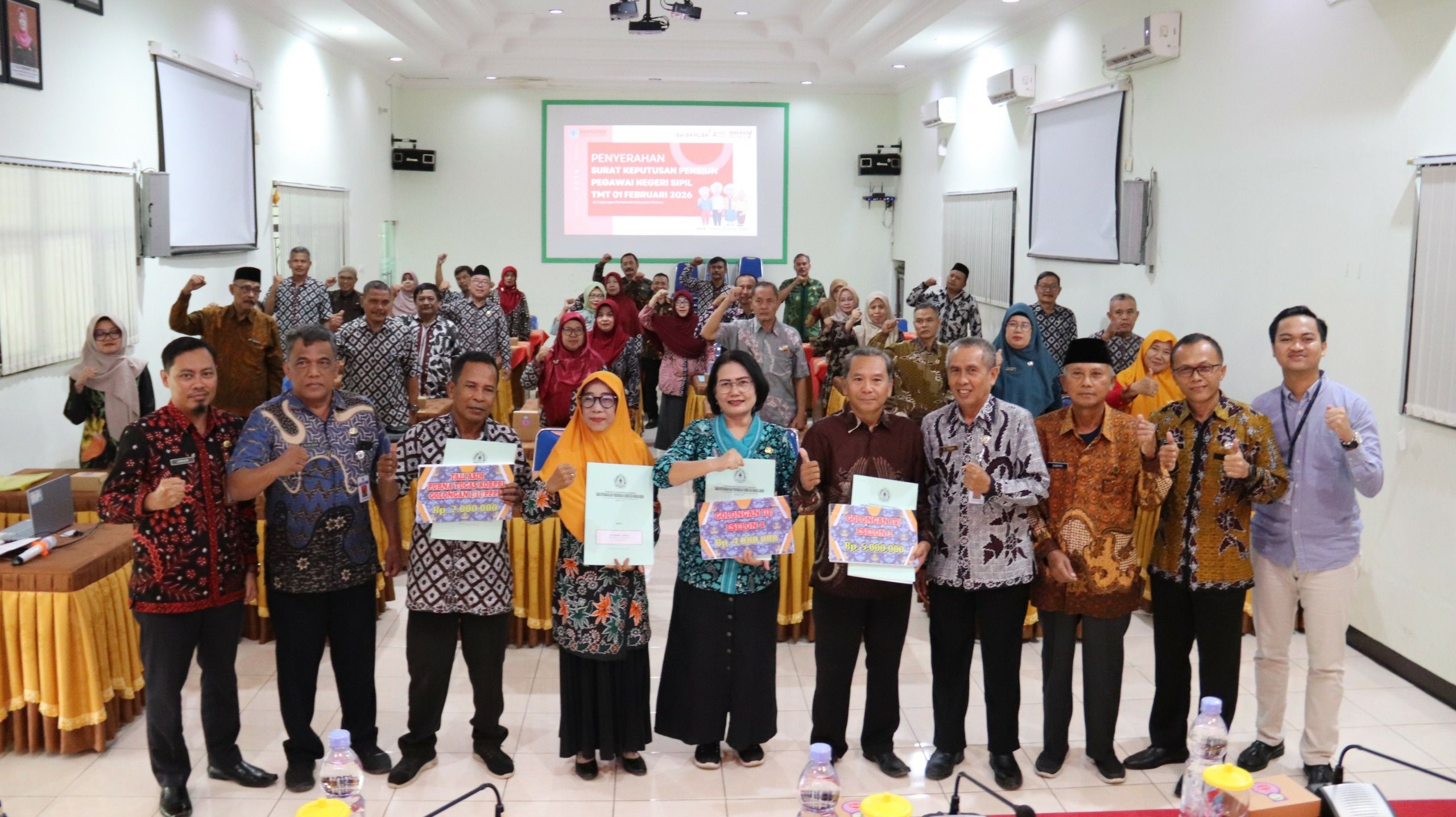 Pemkab Brebes Gelar Sosialisasi dan Pemahaman Tunjangan Hari Tua Pada 35 ASN yang Akan Dilepas