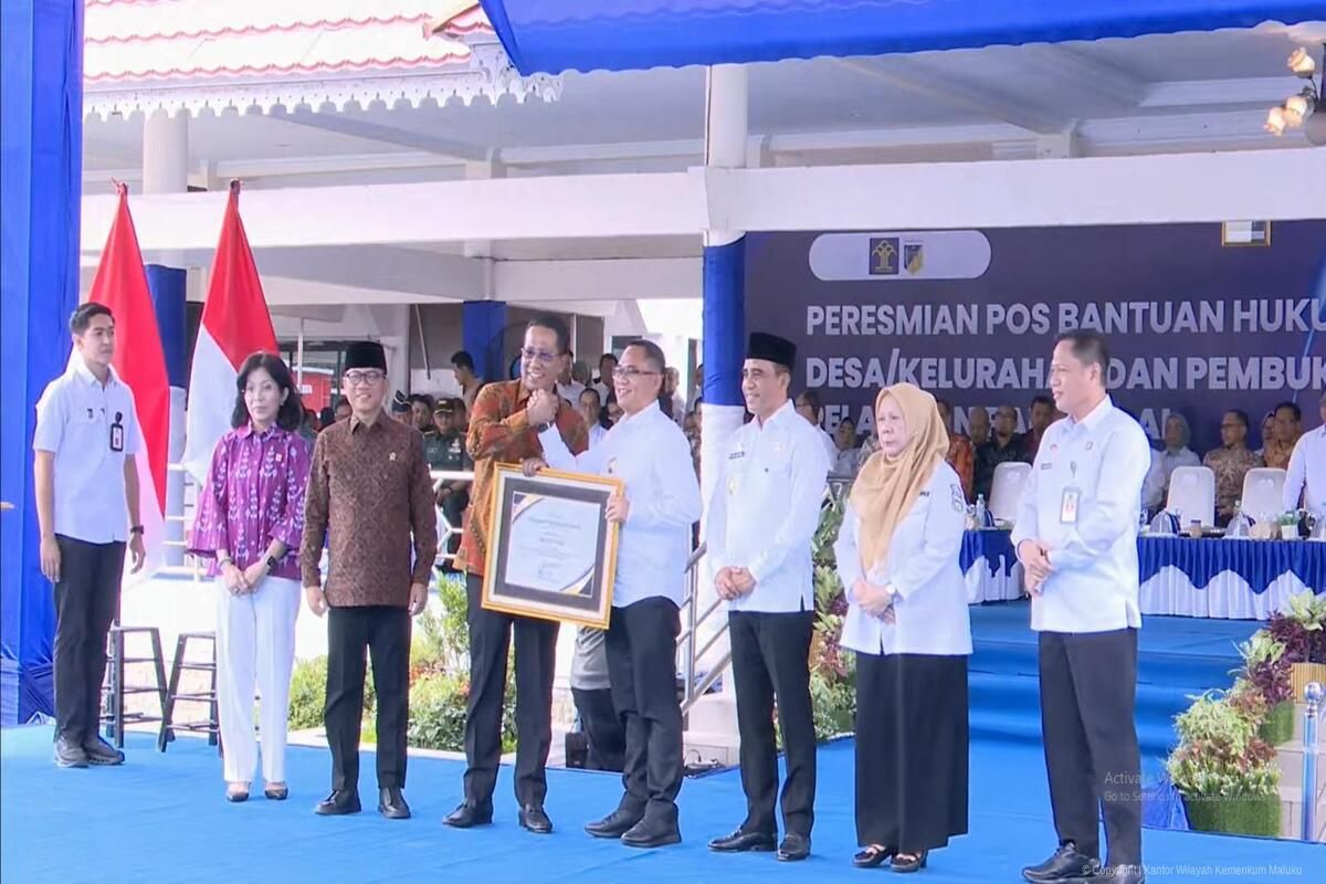 Kakanwil Kemenkum Maluku Dukung Peresmian Posbankum Sulteng Lewat Partisipasi Virtual