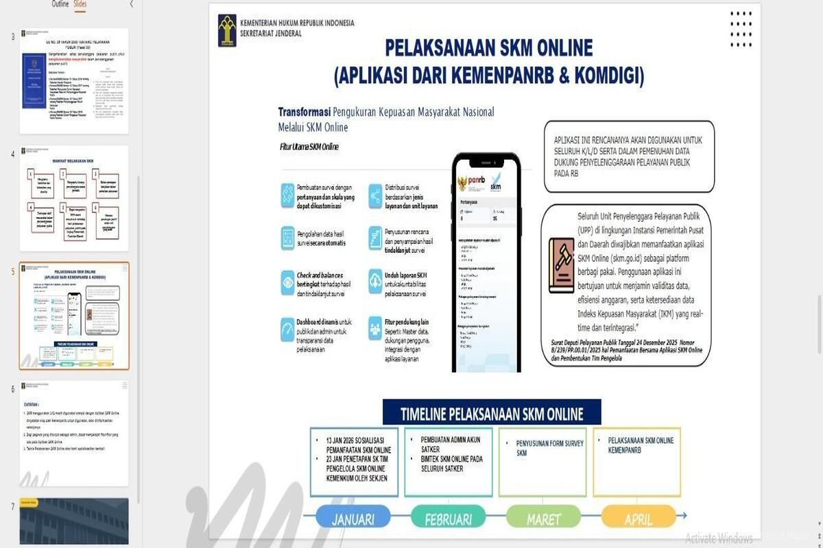 Transformasi Digital Layanan Publik, Maluku Terapkan Inovasi Survei Kepuasan Masyarakat Kemenkum