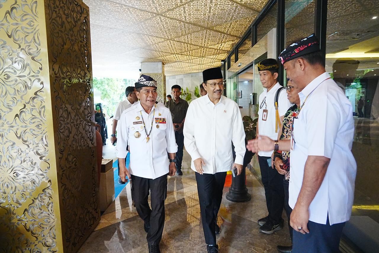 Gubernur Kaltara Minta Dukungan Kemensos untuk Infrastruktur Sosial dan Penanganan Bencana