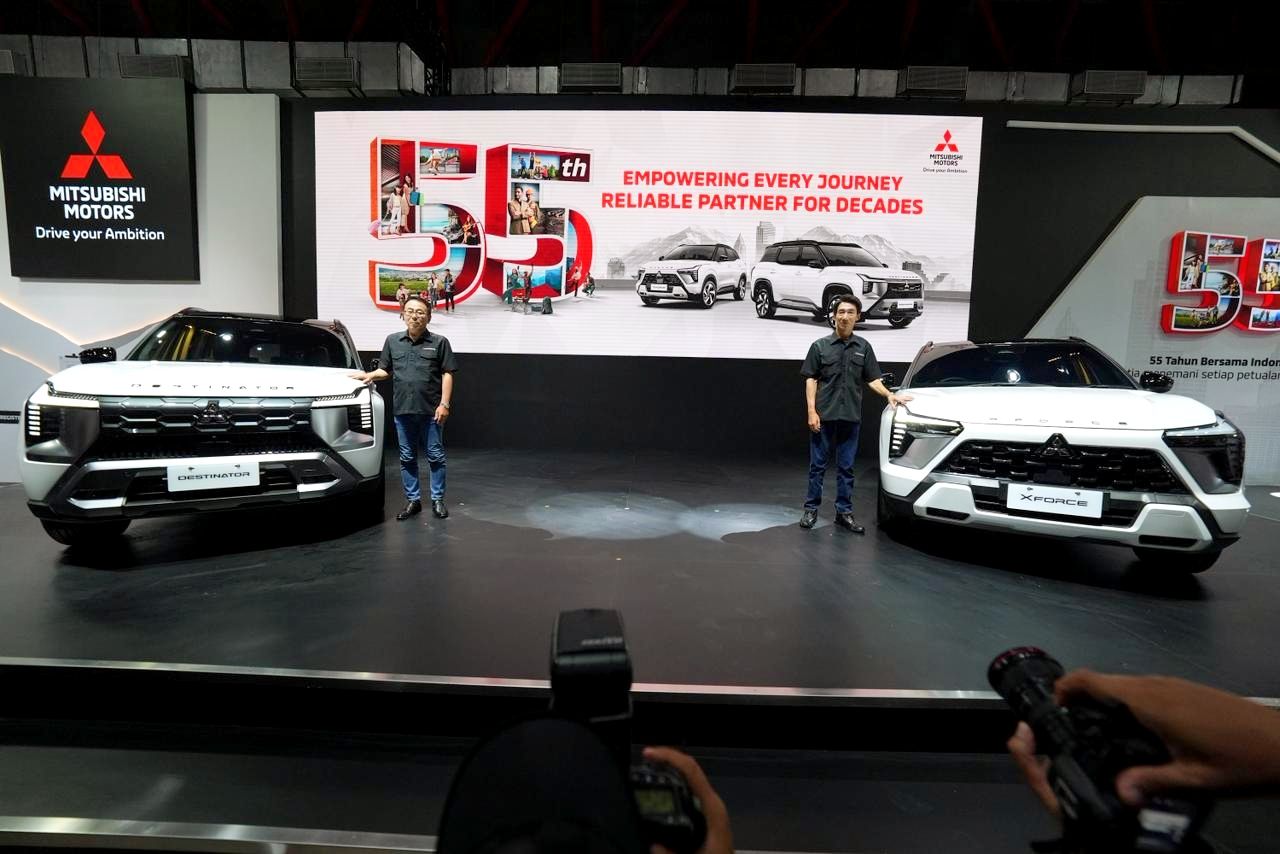 Mitsubishi Destinator dan Xforce Edisi 55 Tahun Hadir di IIMS 2026, Ini Bedanya!