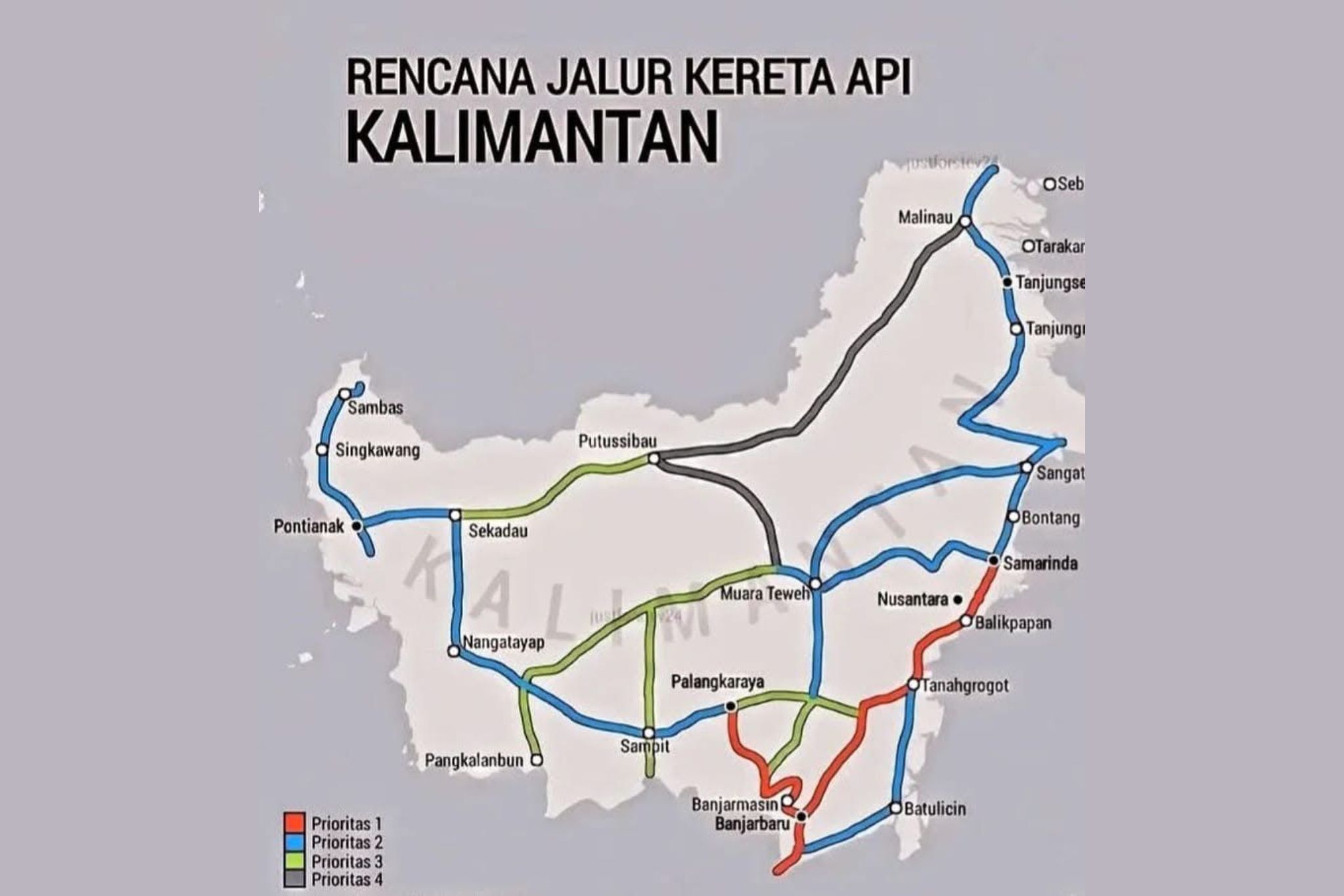 Siapa Bilang di Kalimantan Timur Tidak Ada Kereta? Begini Faktanya!