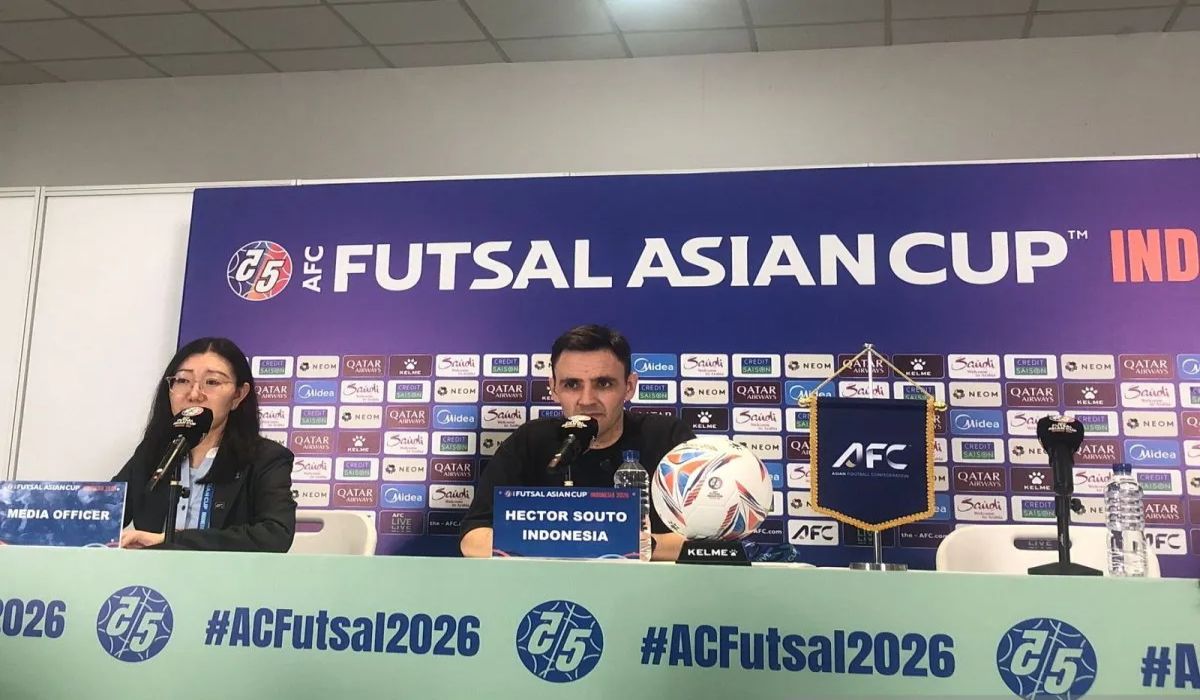 Hector Souto Pastikan Indonesia tak Gentar Hadapi Iran di Final Piala Asia Futsal 2026
