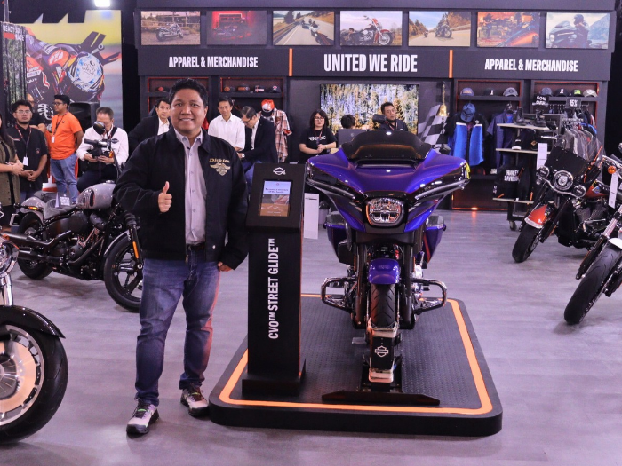 Harley-Davidson Kembali ke IIMS 2026, Bawa CVO Street Glide Blue Streak