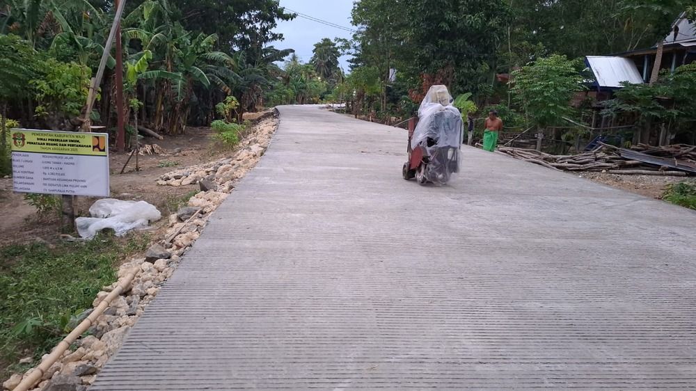 Jalan Desa Balielo di Wajo Rampung 100 Persen Lewat Bantuan Pemprov Sulsel