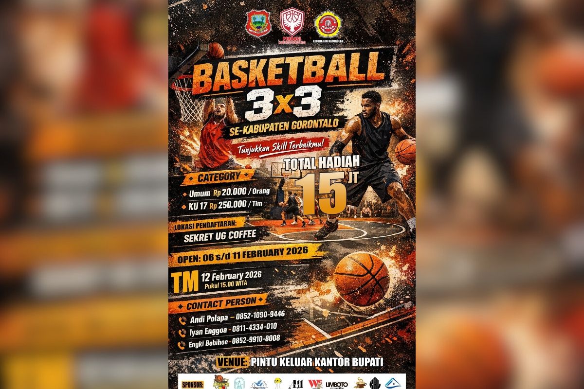 Perbasi Kabupaten Gorontalo Siap Gelar Event Basketball 3x3: Padukan Pembinaan Atlet dan Geliat UMKM Lokal