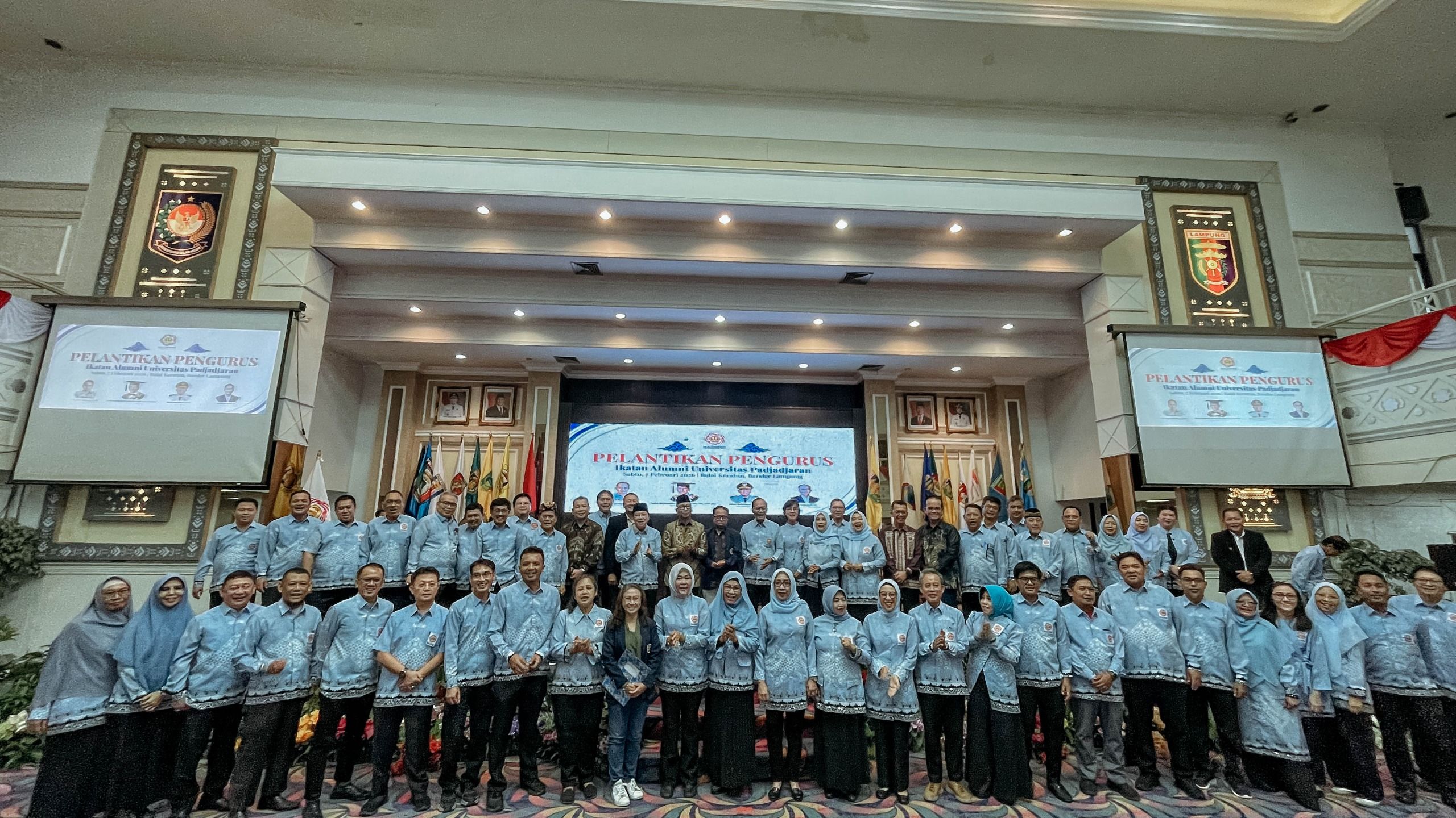 Pengurus Ika Unpad Lampung 2025-2029 Dikukuhkan, Ini Pesan Gubernur
