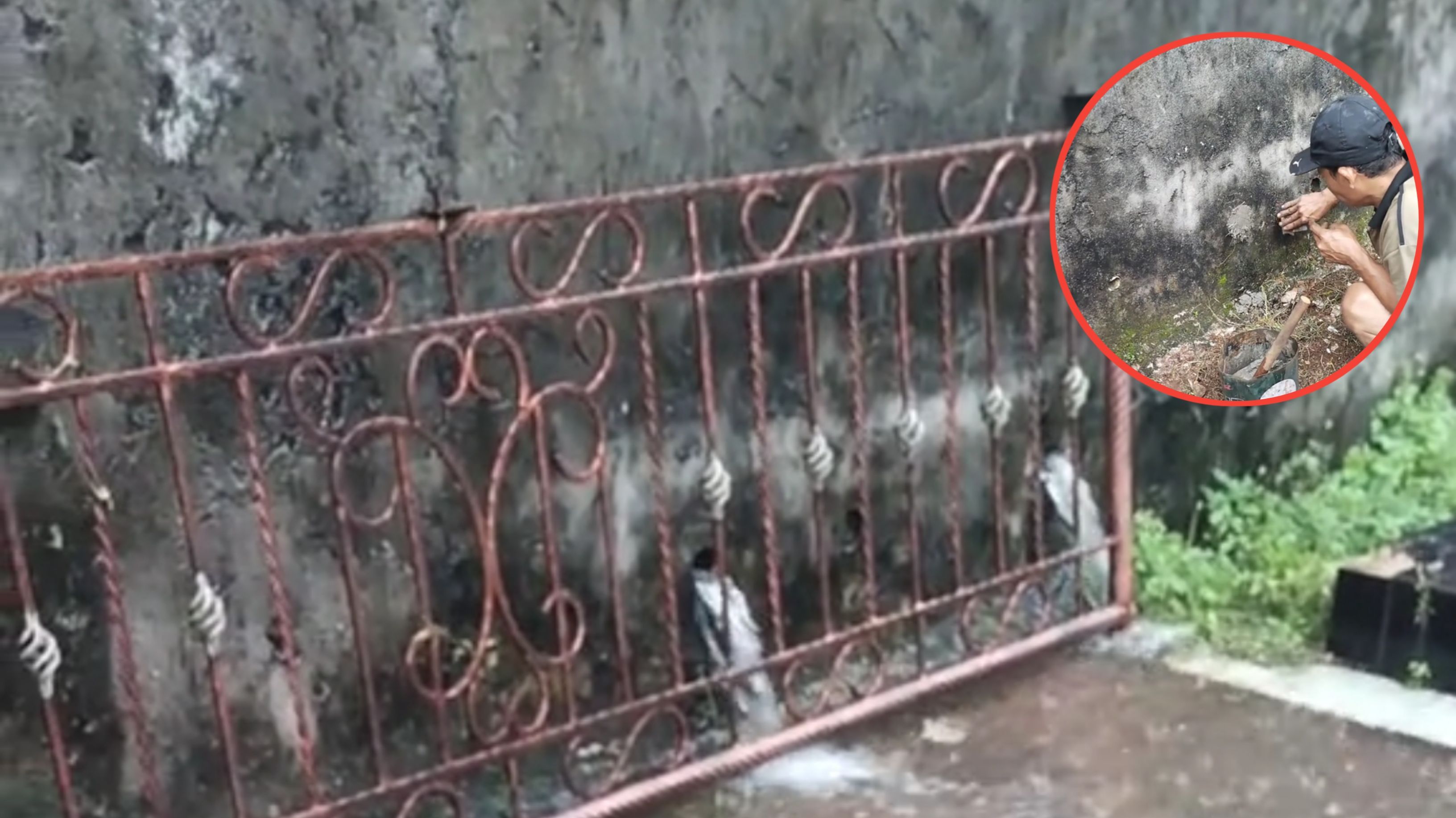 Saluran Air Tetangga Sebelah Bikin Makam Keluarga Banjir, Bapak di Bekasi Ini Ambil Langkah Tegas