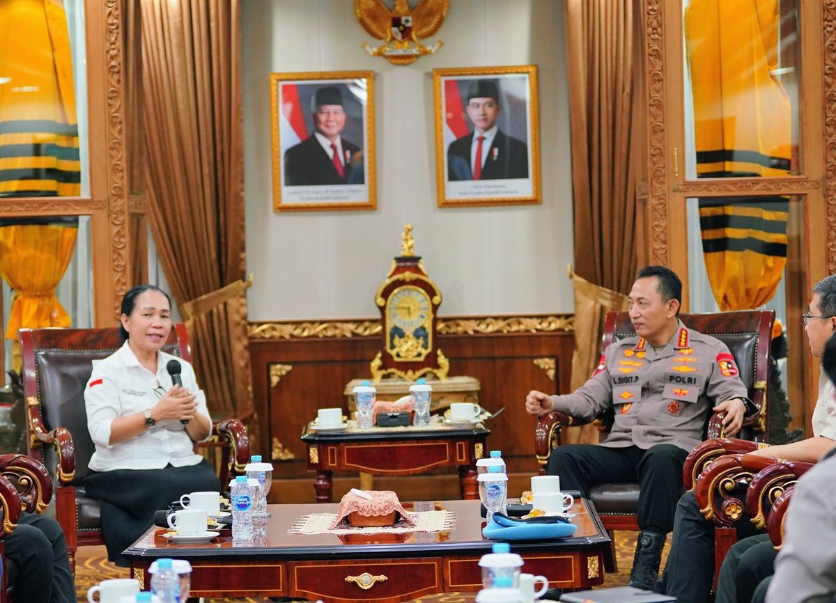 Audiensi Bareng KSBSI, Kapolri Tegaskan Sinergitas Perjuangkan Hak Buruh