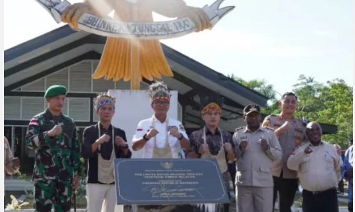 Sekjen BNPP RI Tinjau Langsung PLBN Yetetkun, Dorong Penguatan Akses dan Ekonomi Perbatasan