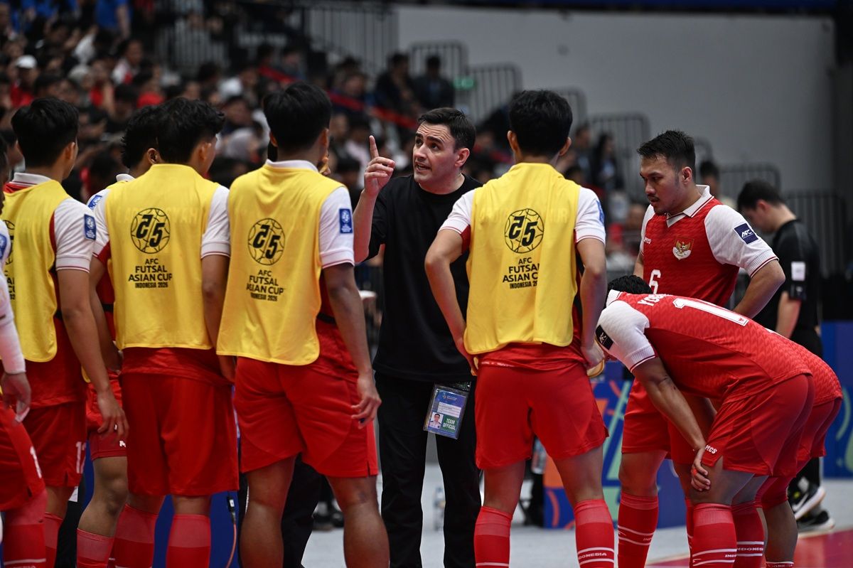 Meski Jadi Runner-up Piala Asia Futsal 2026, Hector Souto Bangga dengan Penampilan Timnas Futsal Indonesia