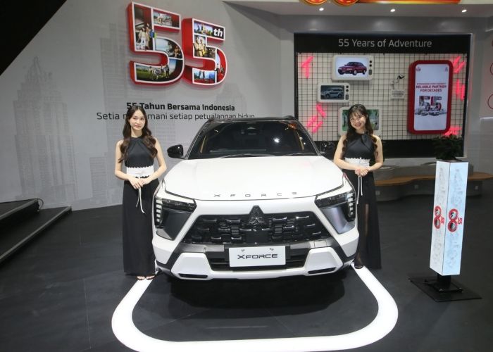 Cek Desain dan Fitur Tambahan Mitsubishi Xforce 55th Anniversary