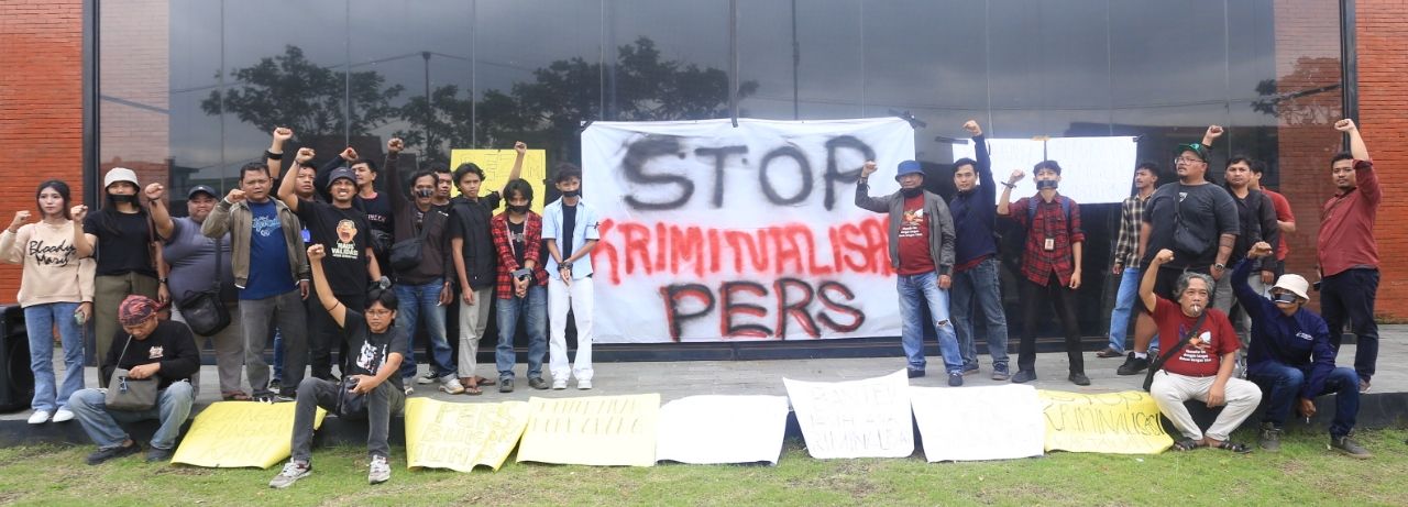 Kriminalisasi Masih Terjadi Jurnalis Banten Gelar Unjuk Rasa Dimomen HPN 2026